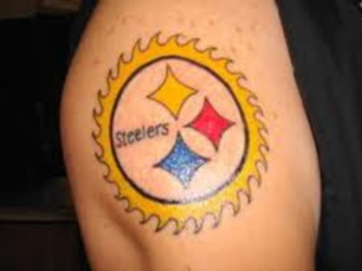 steelers tattoos 07  Steelers tattoos Pittsburgh tattoo Steelers