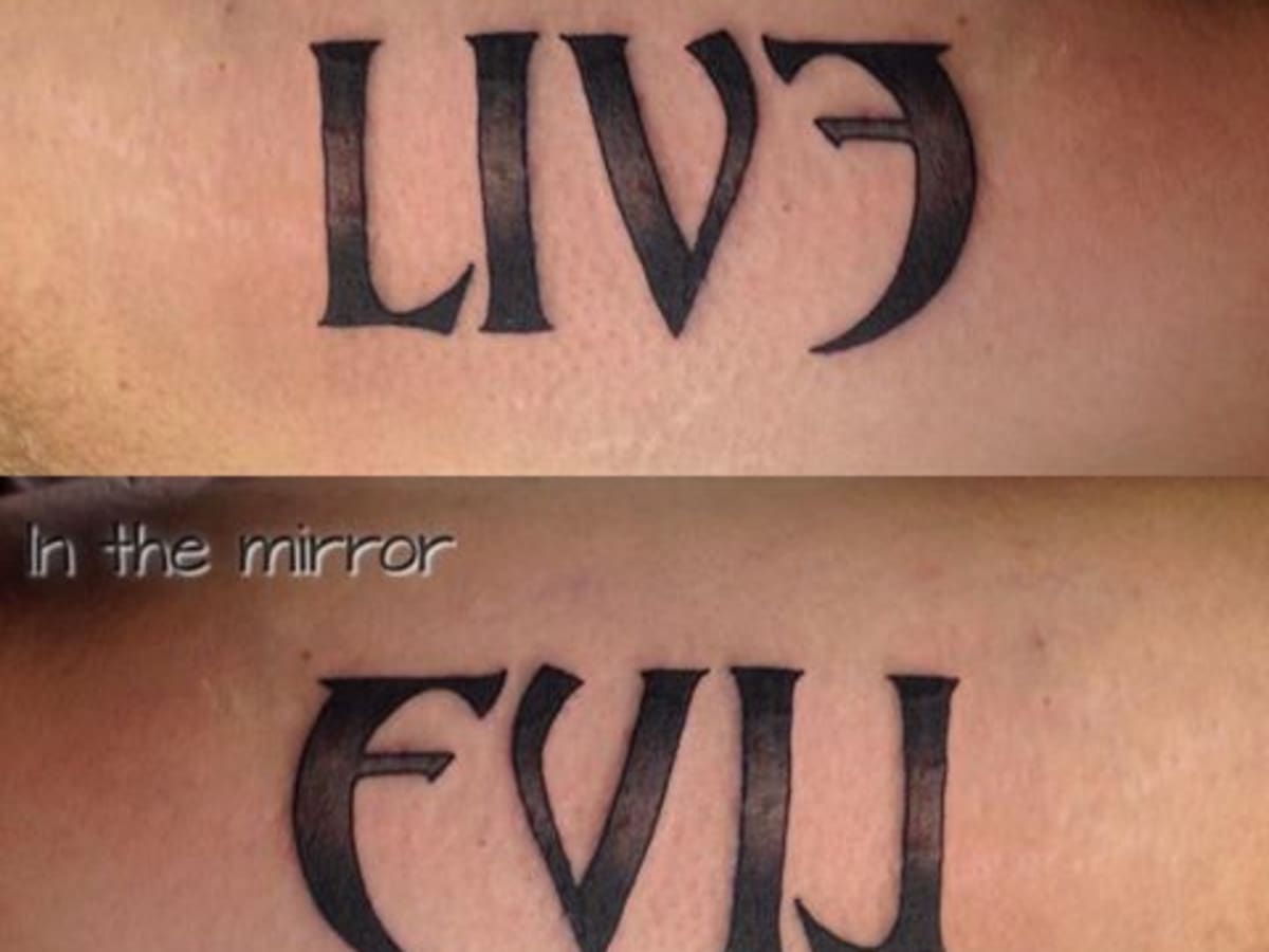 Live Evil An Ambigram And Semordnilap Hubpages