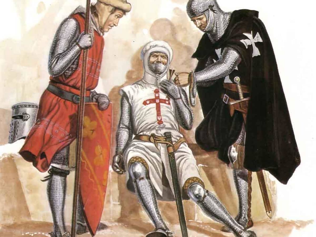 The Knights Templar. The Second Crusade in the Middle Ages.