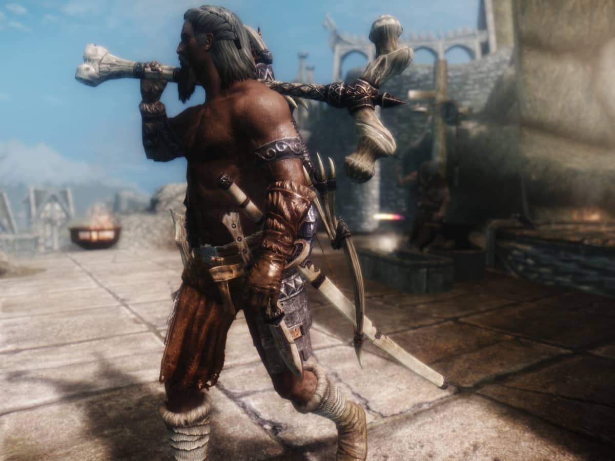 The Best Skyrim Weapon Mods Available To Both Improve The Graphics Of Weapons And To Add New Weapon Sets Hubpages