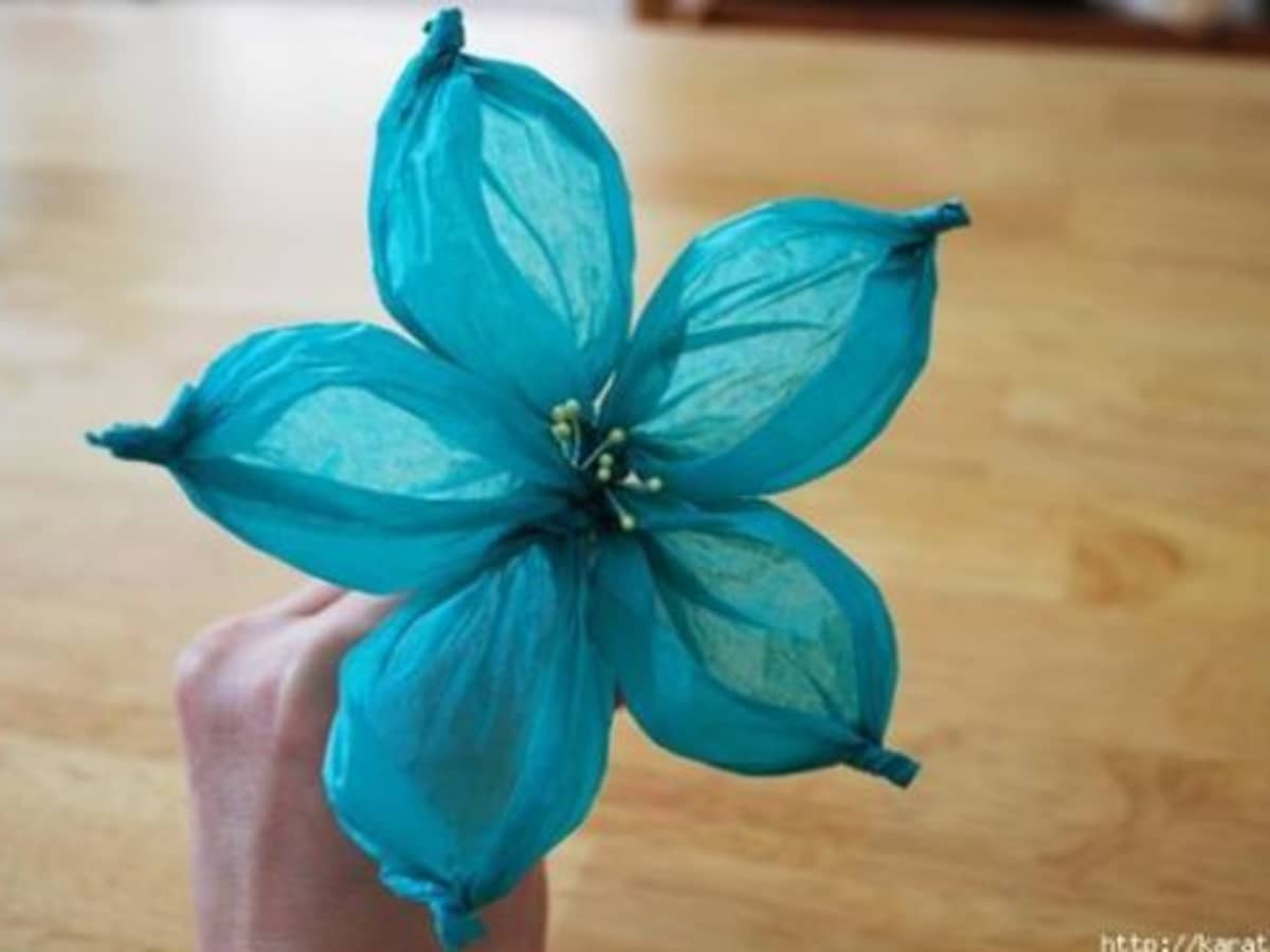 Creating Crepe Paper Flowers - HubPages