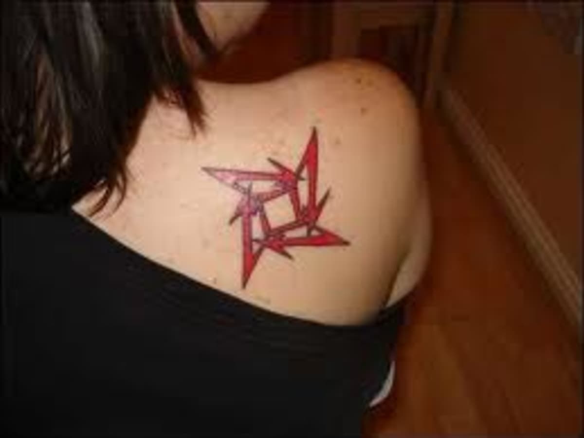 Ninja Star Tattoos And Designs-Ninja Star Tattoo Meanings And Ideas-Ninja Star Tattoo Pictures - HubPages