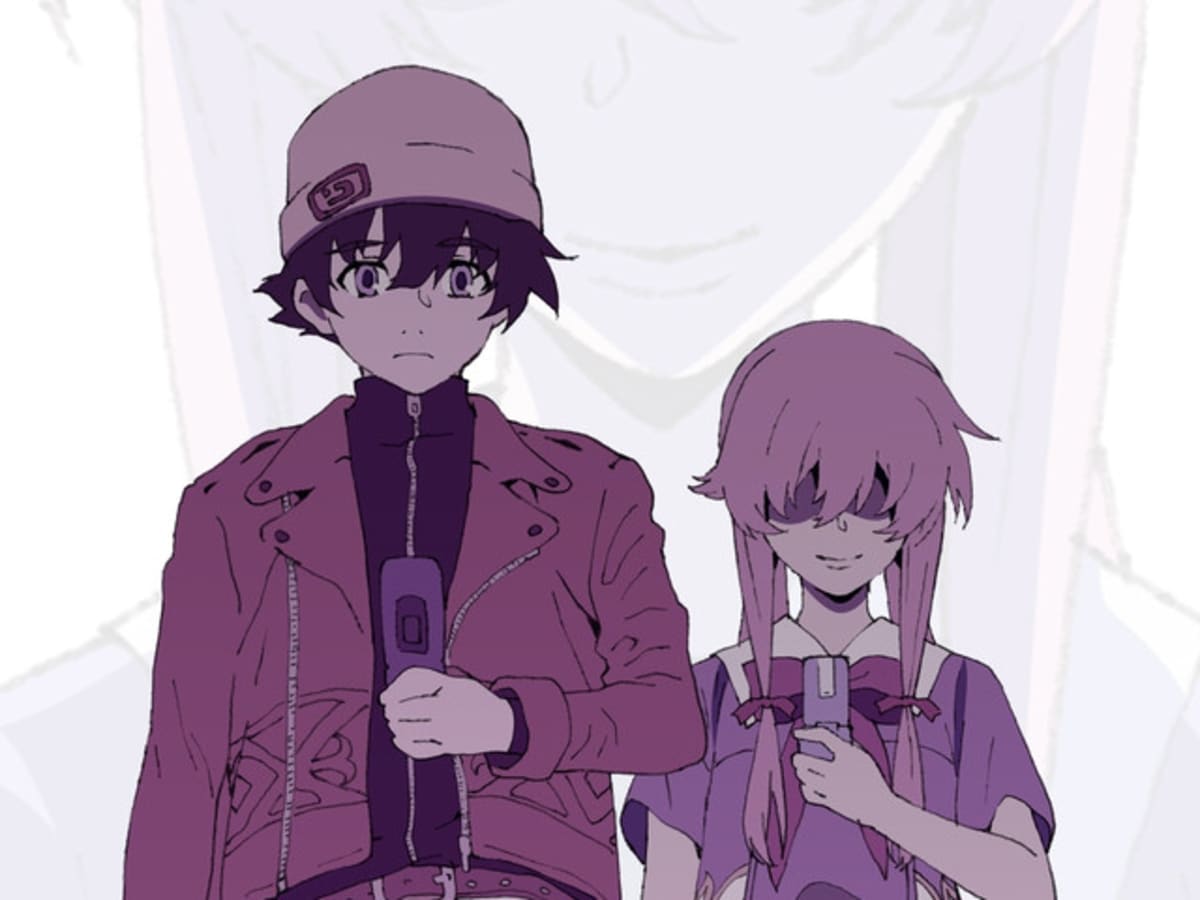 started watching mirai nikki and i couldn't help but see the similarities  in appearance : r/mirainikki