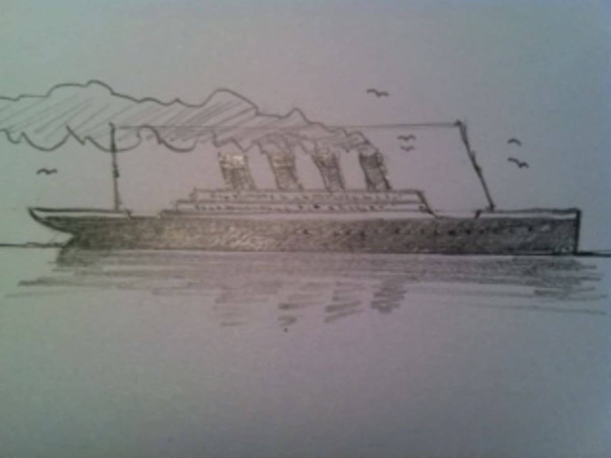 44 Titanic Drawings Of The Ship Stock Photos, High-Res Pictures, and Images  - Getty Images