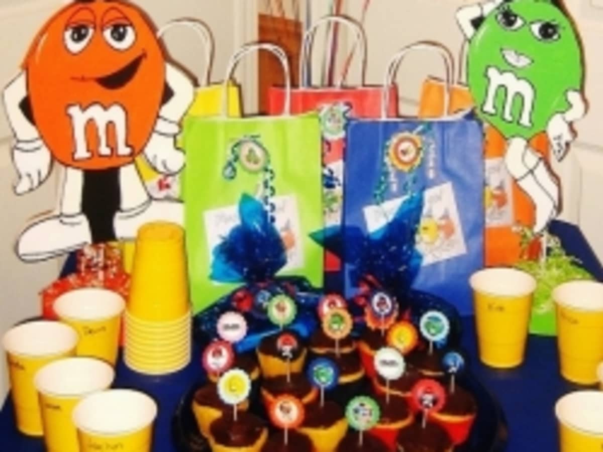 M and M Birthday Party Ideas and Supplies for a themed Party - HubPages