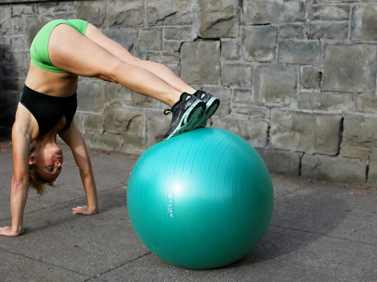 Purple Yoga Balance Board, Sports Equipment Combination Fitness