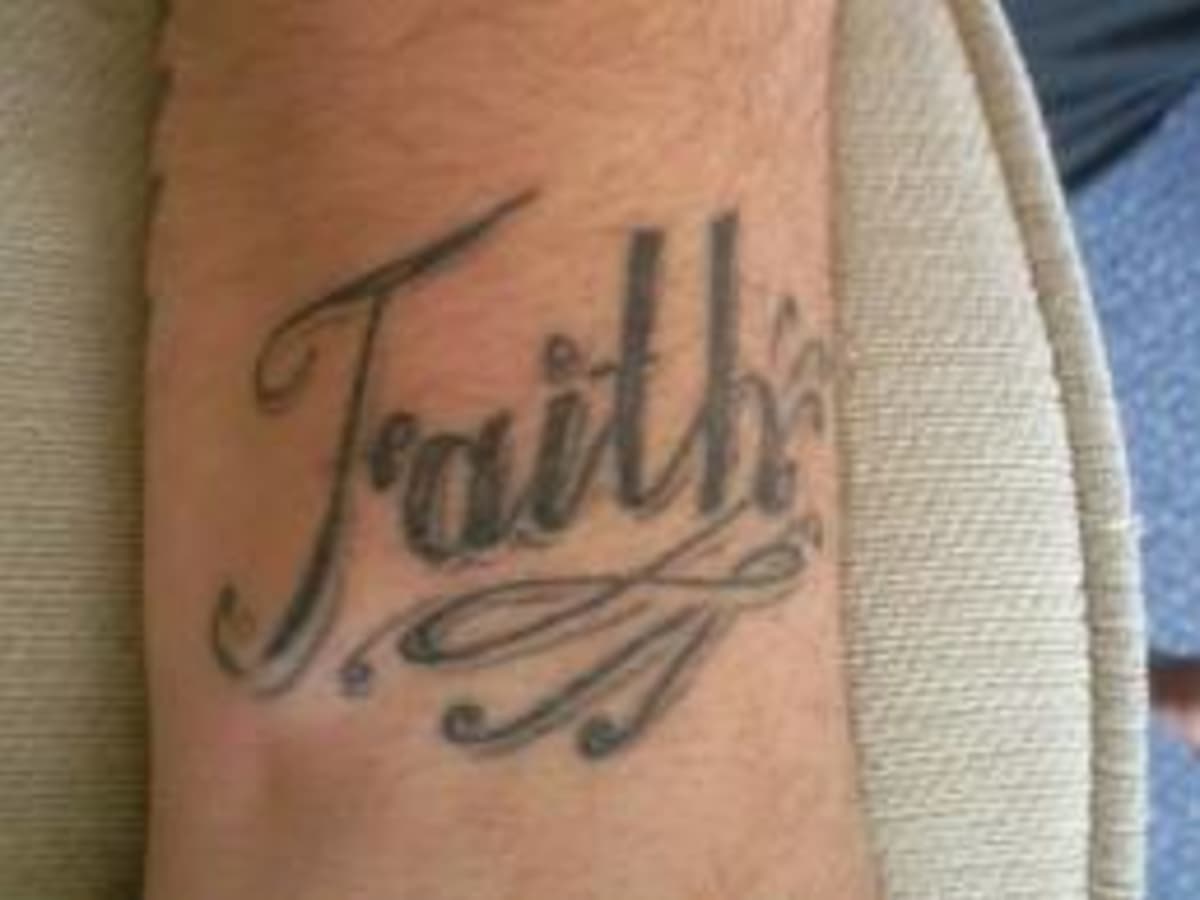 Faith Tattoo Waterproof Male and Female Temporary Body Tattoo