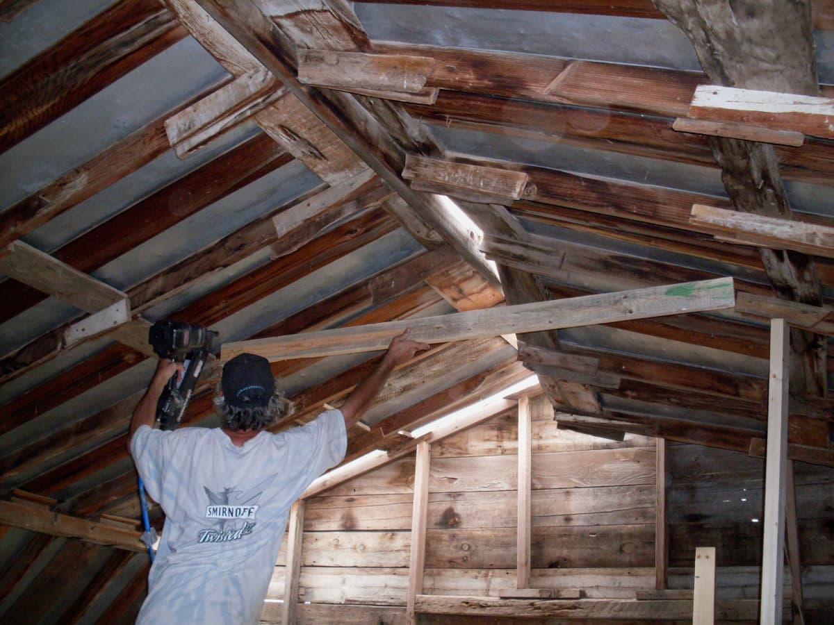 How To Fix A Sagging Barn Roof