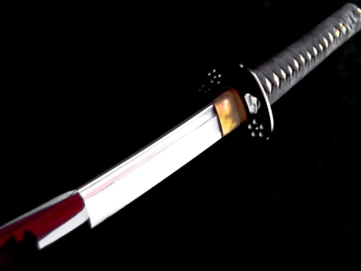 Transform your dull Katana into a razor sharp blade with the Tumbler R, sharpest knife
