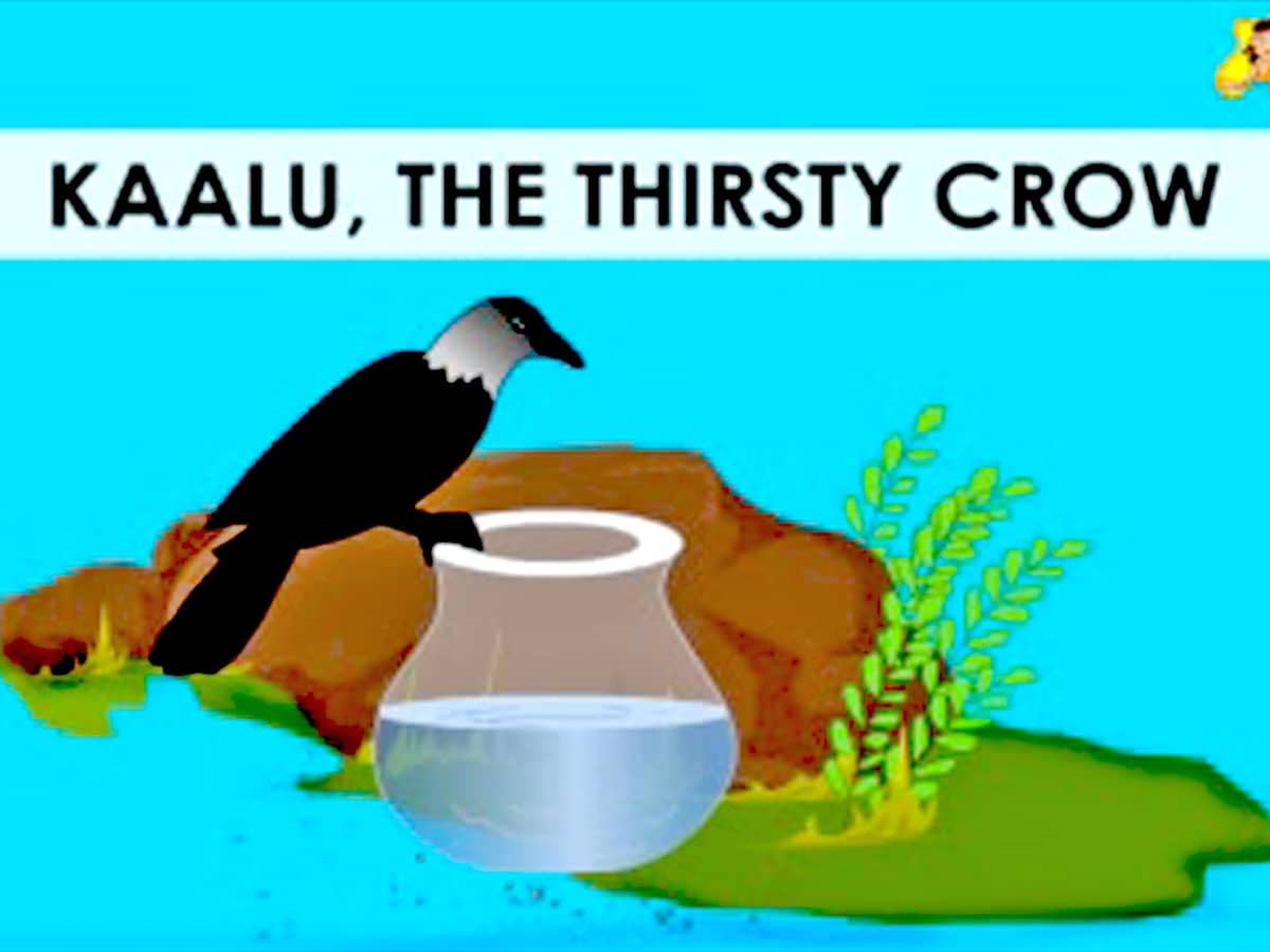 The Thirsty Crow: A Moral Story (in English) With Pictures - HubPages