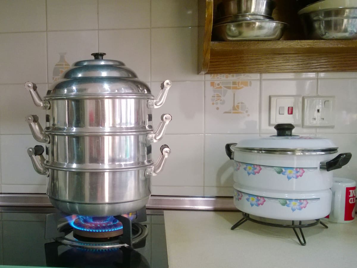 Stacking In Steam Cooking Cooks A Complete Meal Fast And Easy - HubPages