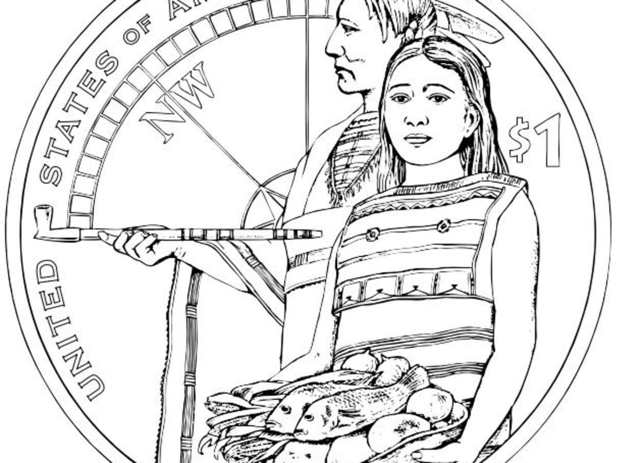 delaware state seal coloring page