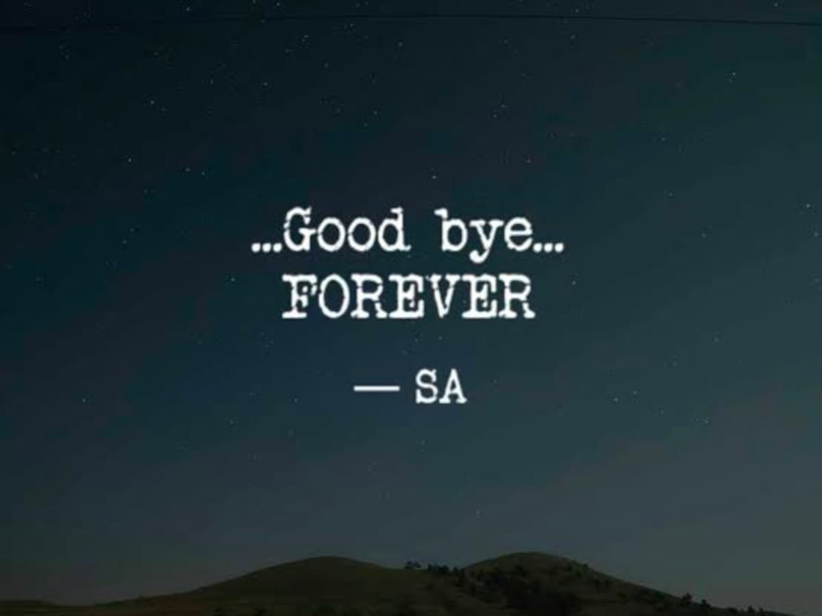 Goodbye Forever - LetterPile