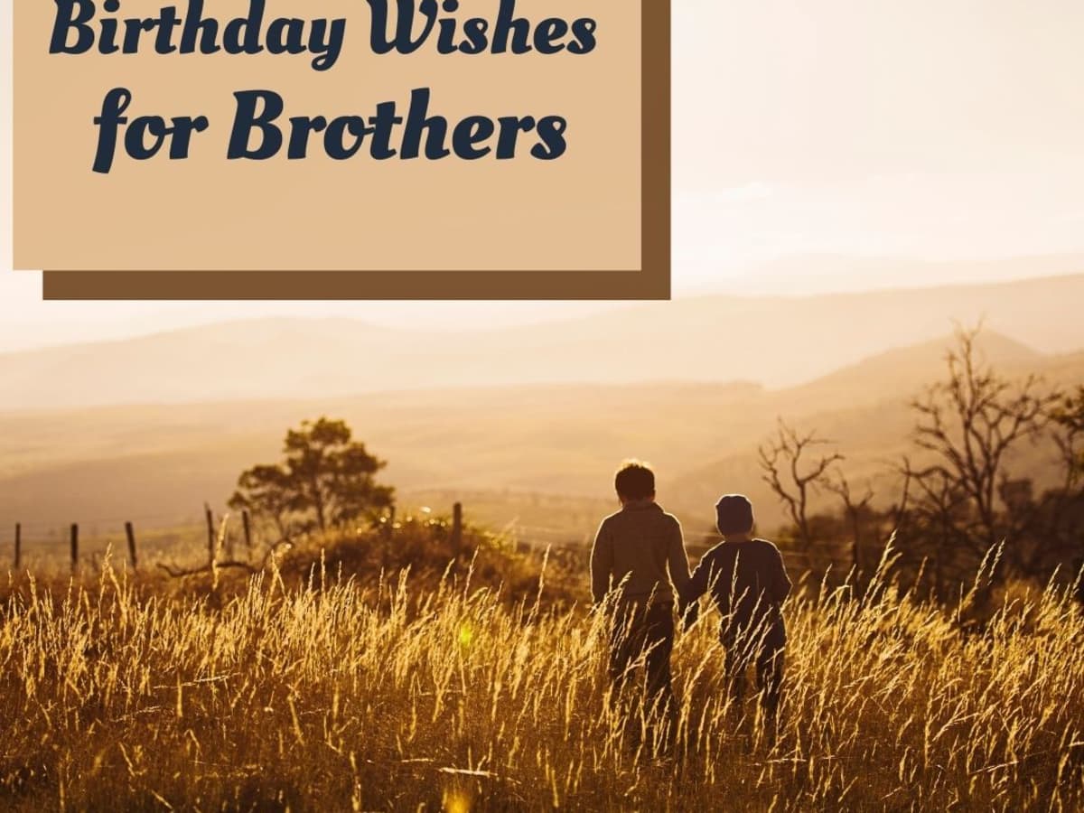 20 Birthday Wishes, Texts, and Quotes for Brothers - Holidappy
