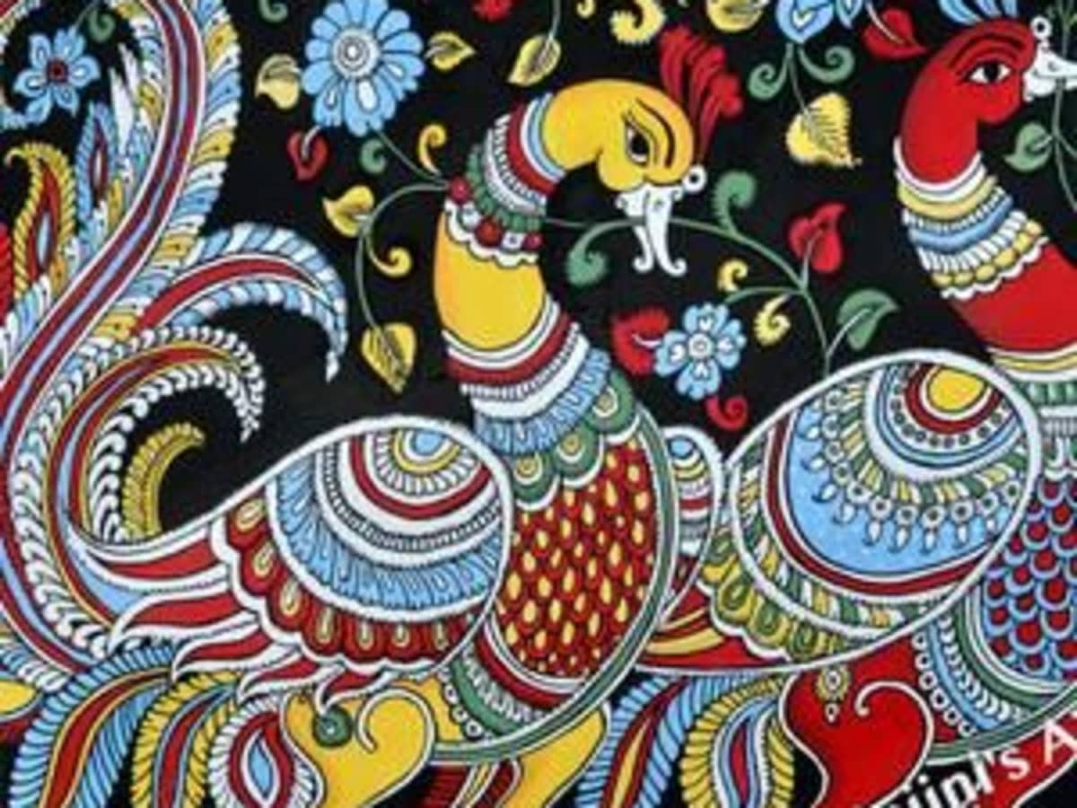 ArtStation - kalamkari design - indian tradtional art