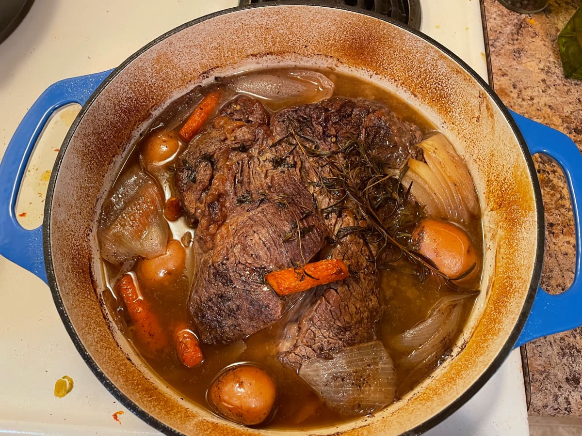 This Dutch Oven Pot Roast is the Perfect Comfort Food