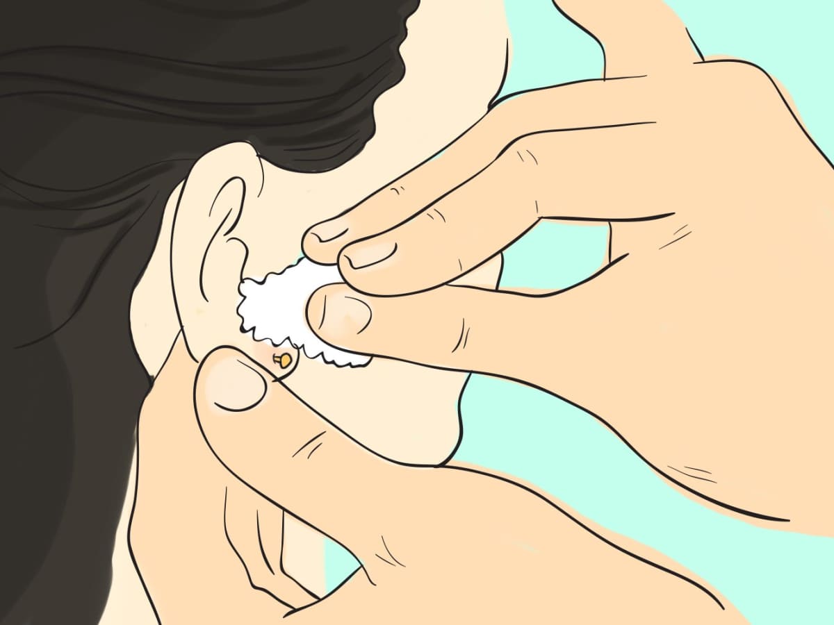 How to Clean New Ear Piercings