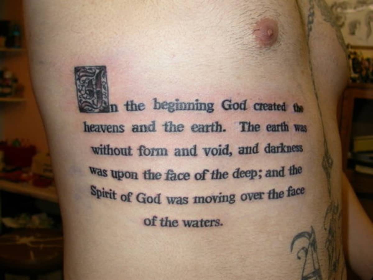 Tattoo Ideas: Bible Verses - TatRing