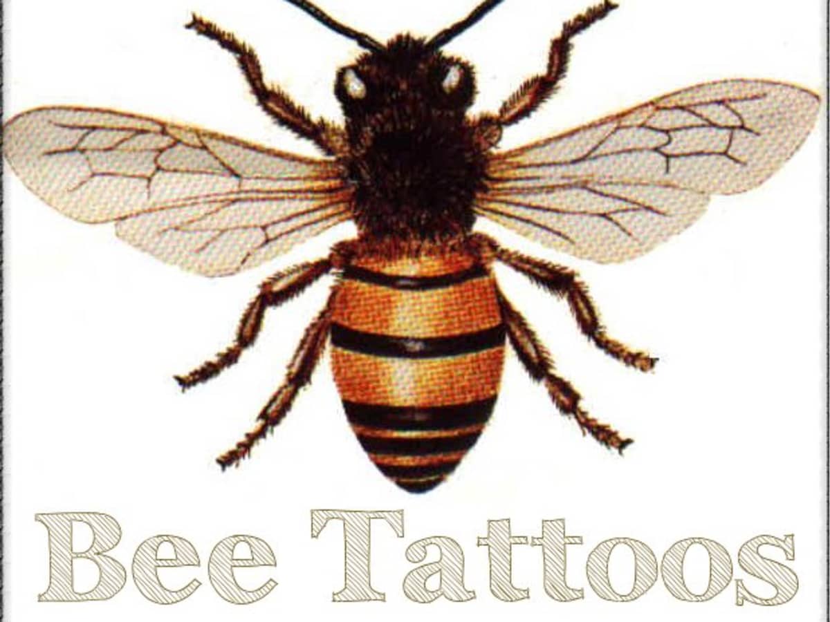 Tattly Pairs Honey Bee Tattoo – Growing Tree Toys