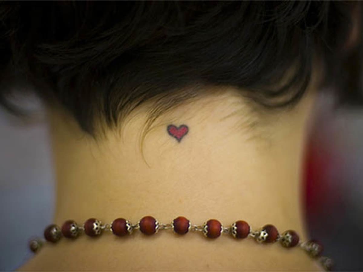 10 tiny heart tattoos that were absolutely obsessed with  SHEmazing