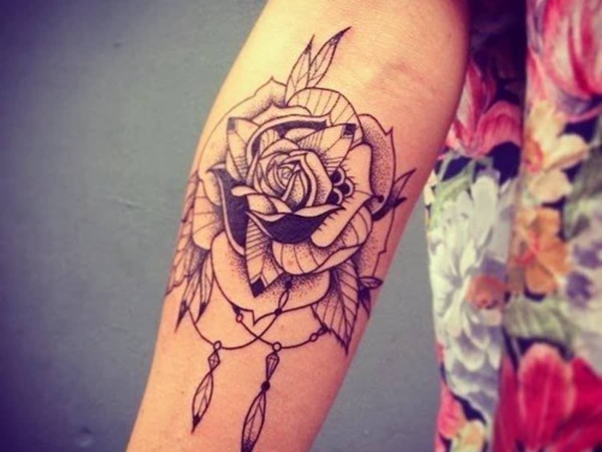 Tattoo Ideas — Small Flower Tattoo On Wrist ...