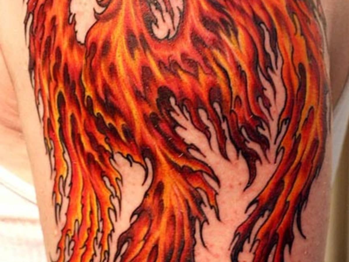 80 Flaming Fire Tattoos for Men [2023 Inspiration Guide]