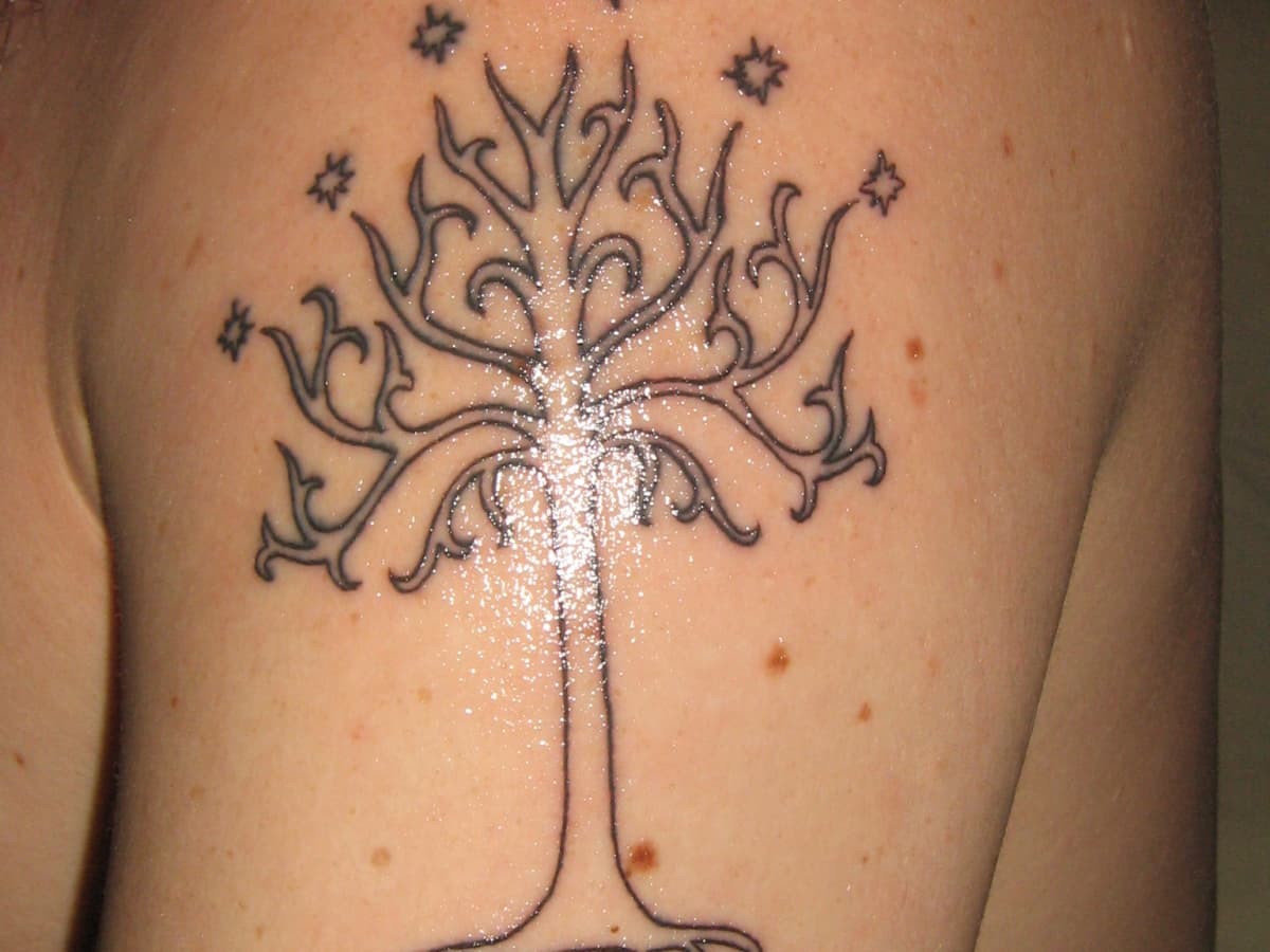 lord of the rings tattoos tree