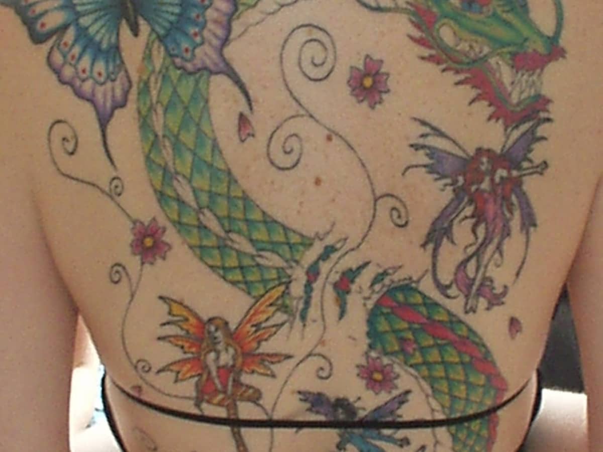 Dzo Lama's fairy tattoos | iNKPPL
