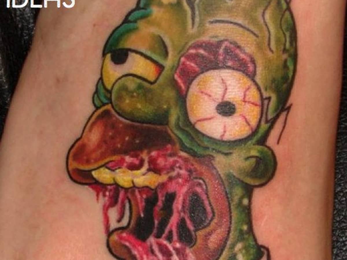 Zombie tattoo by janitattoos on DeviantArt
