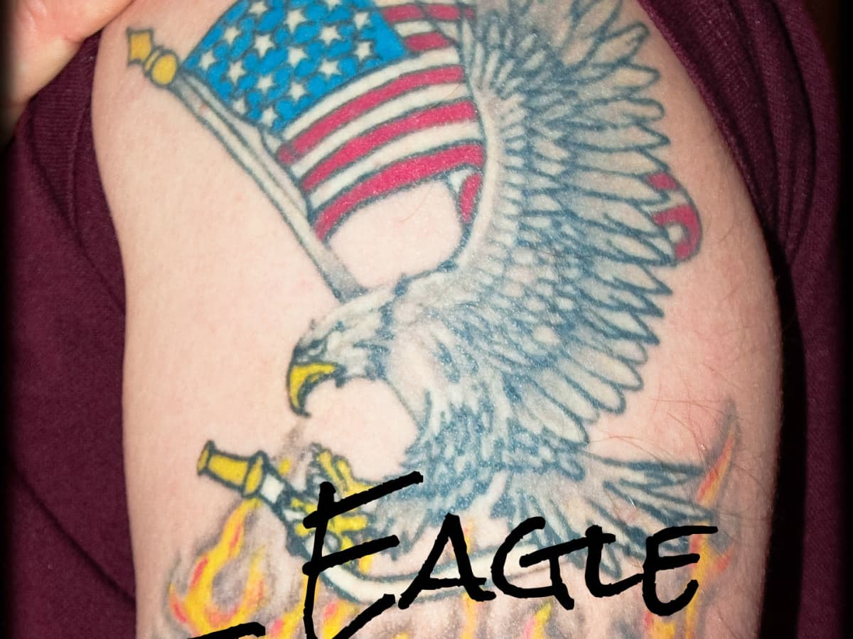 تويتر  TattooJustin على تويتر American Traditional Eagle Tattoo Design  eagletattoo eagle tattoo apprentice tattooapprentice tattoodesign  americantraditional traditionaltattoo oldschool oldschooltattoo  rockledge Florida brevard 