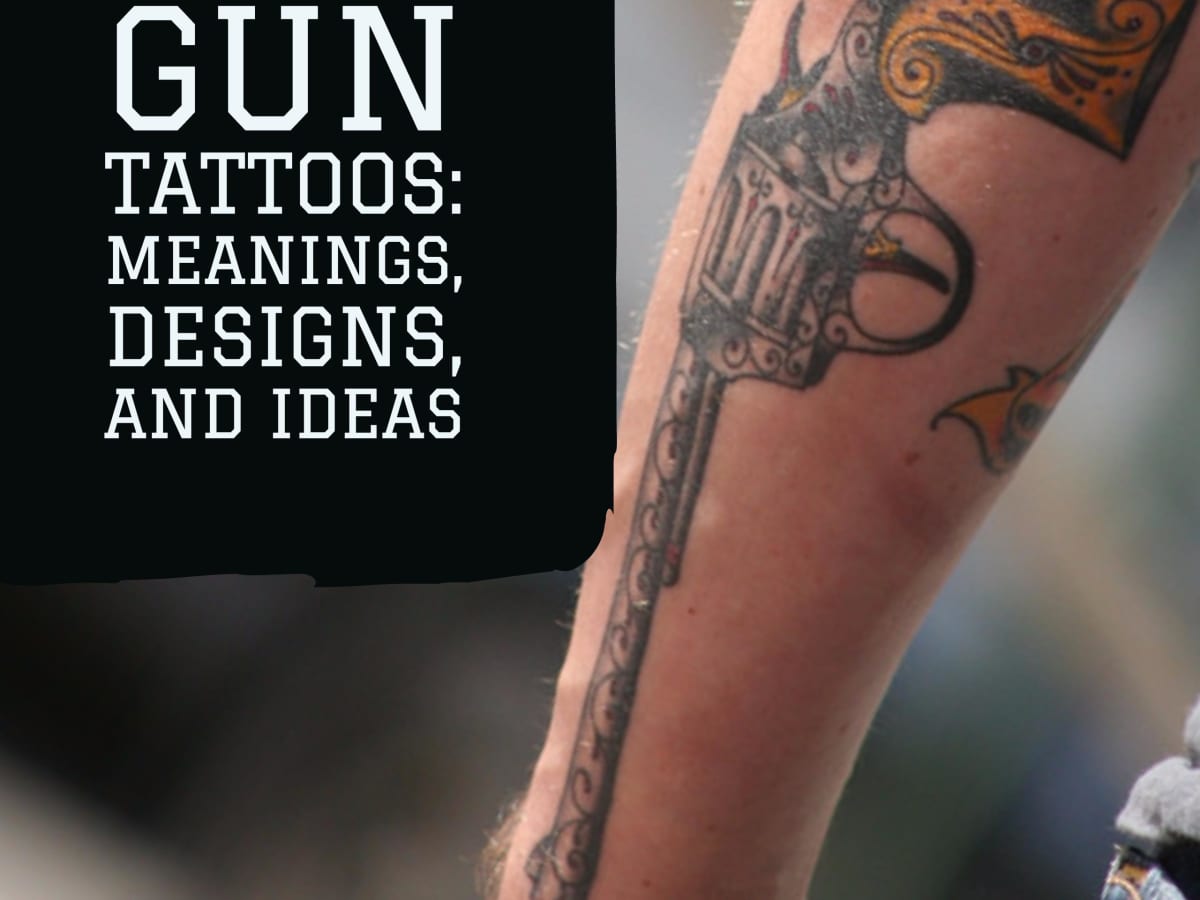 50 Gun Tattoos Simple Small Hand For Men  Women  DMARGE