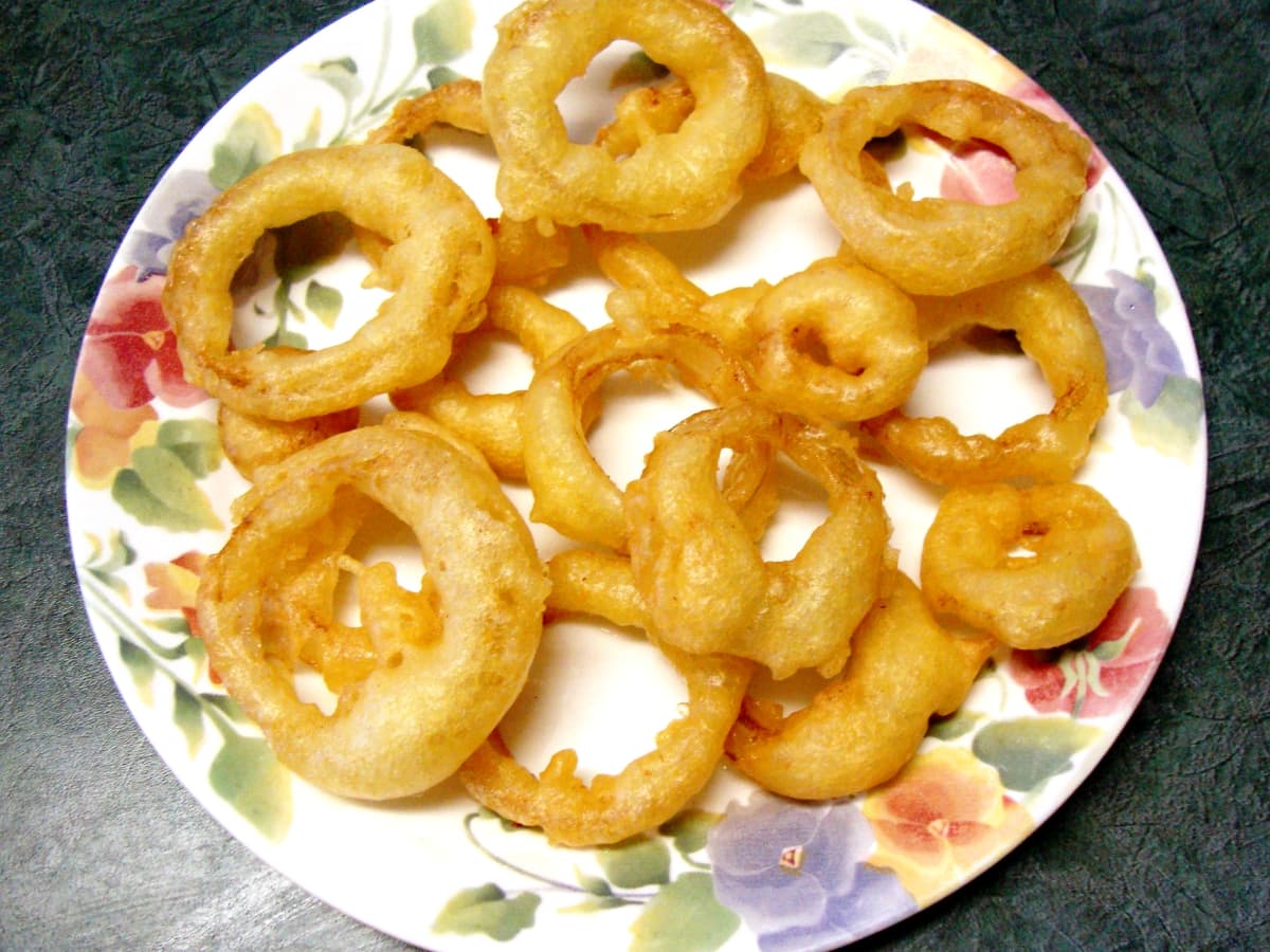 Gluten Free Onion Rings - Jessica's Kitchen : 3 ingredients