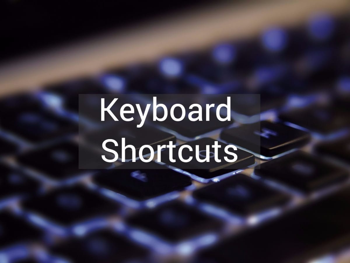 keyboard shortcut task view