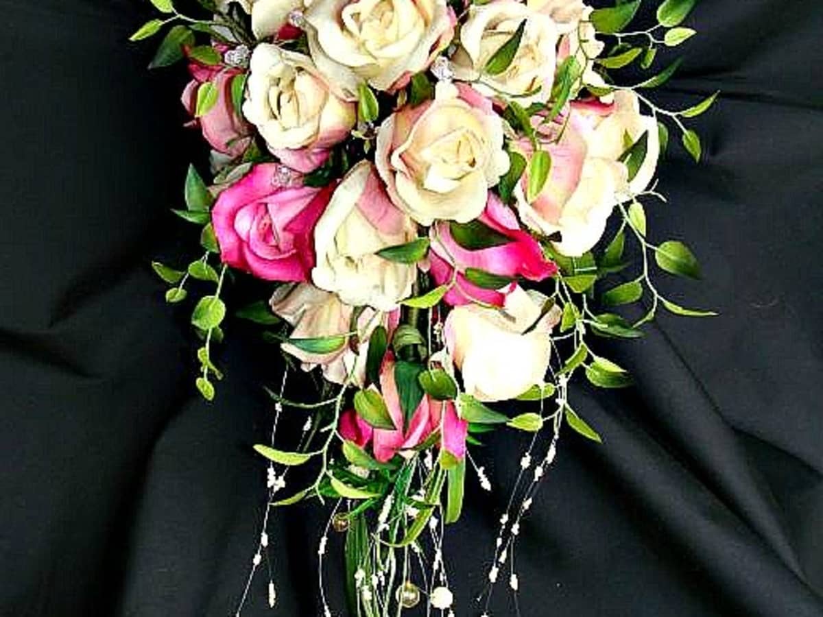 Artificial Rose Wedding Flower Bride Bouquet Party Bridal Bridesmaid Gift NEW 