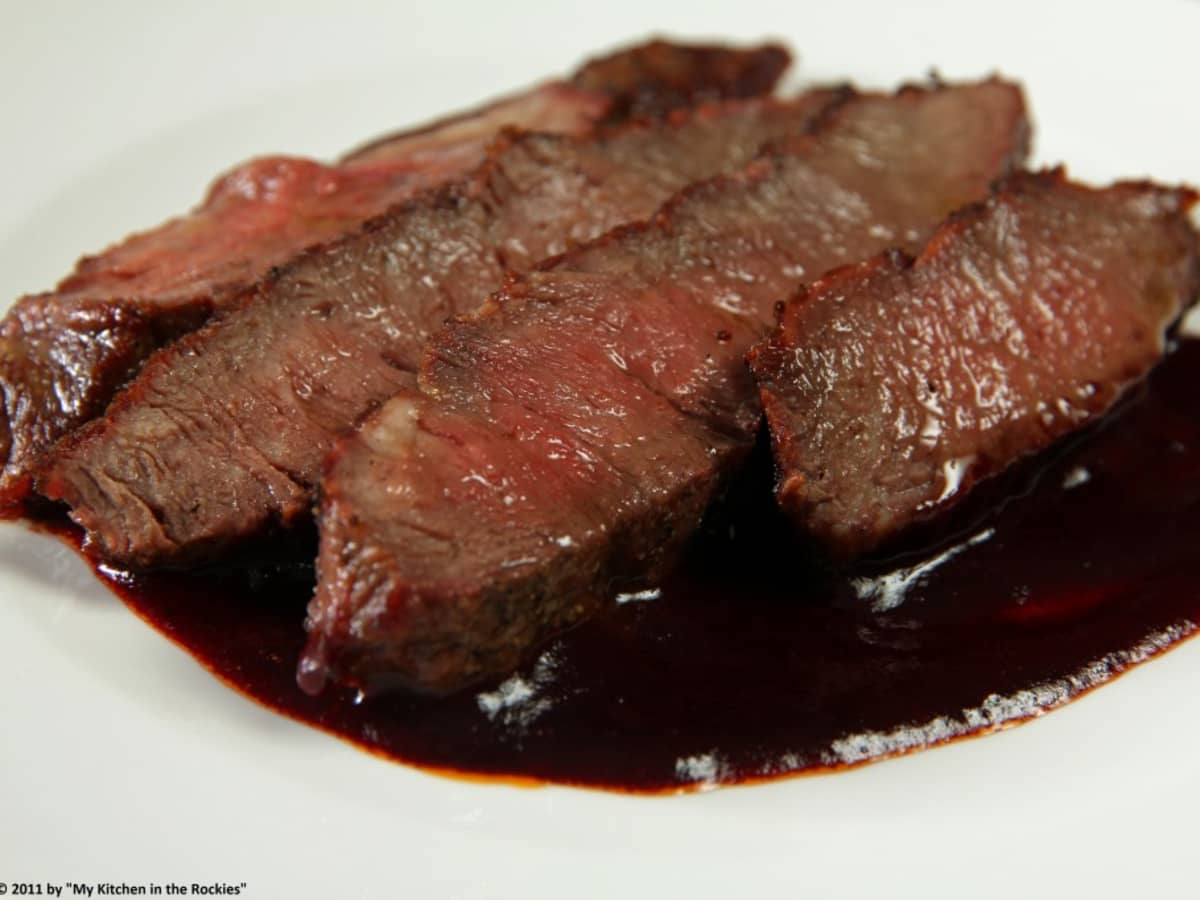 Cast Iron Steak Recipe With Deglazed Steak Sauce