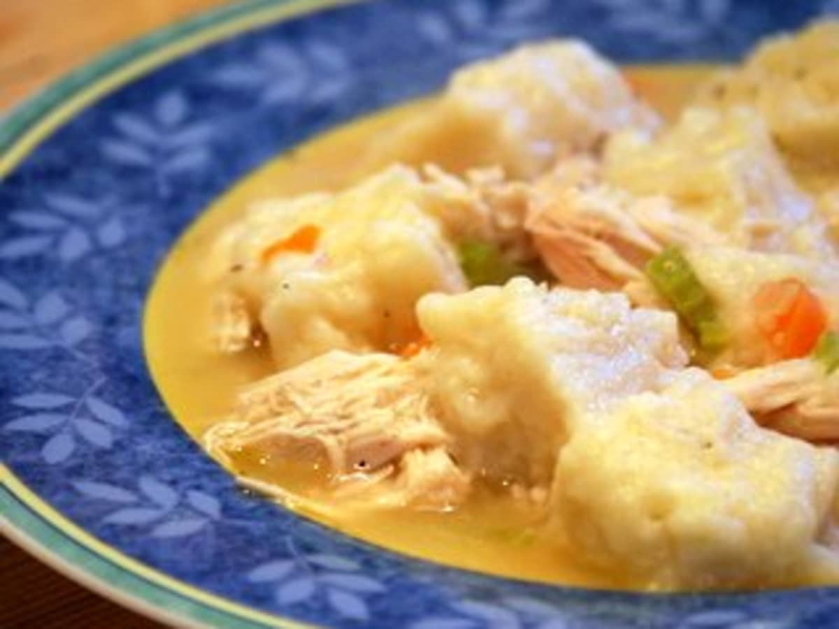 Old Fashioned Chicken and Dumplings - Granny's in the Kitchen