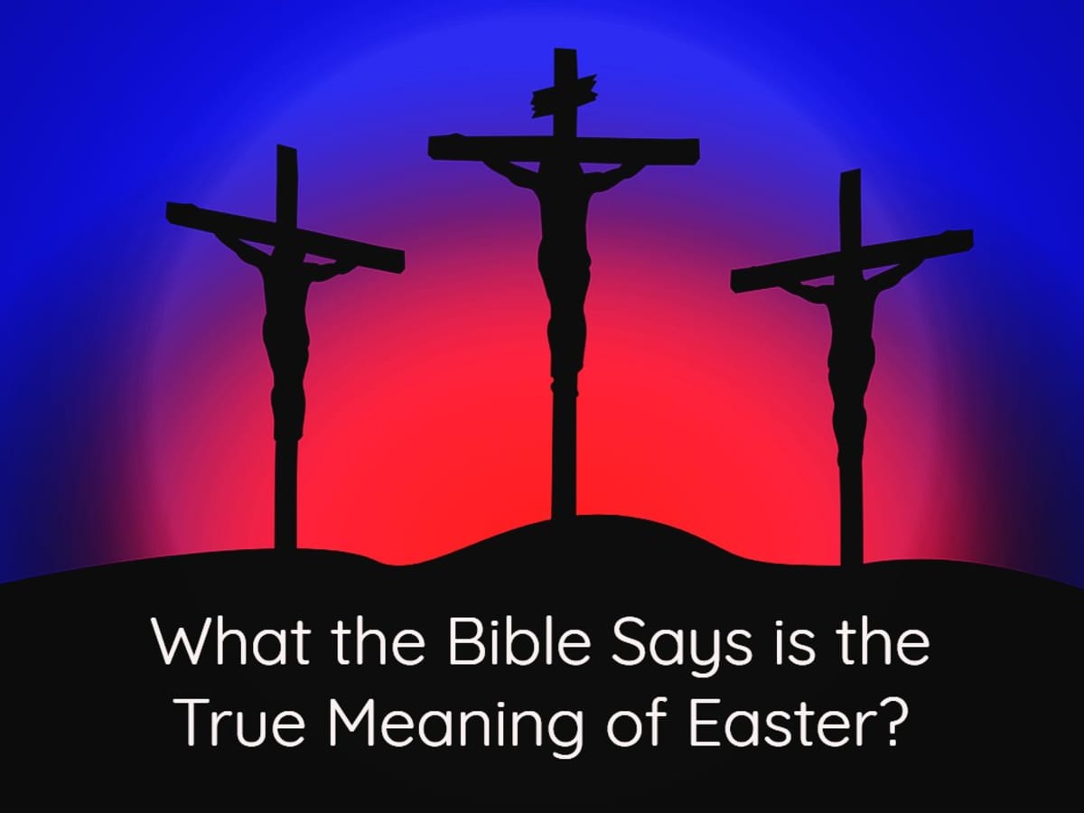 The true meaning of Easter | Poster