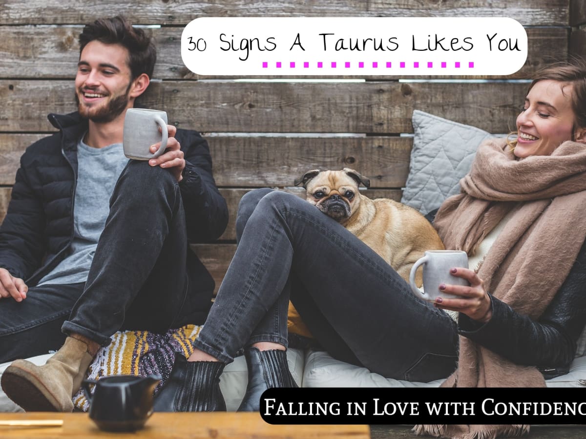 Taurus in love signs
