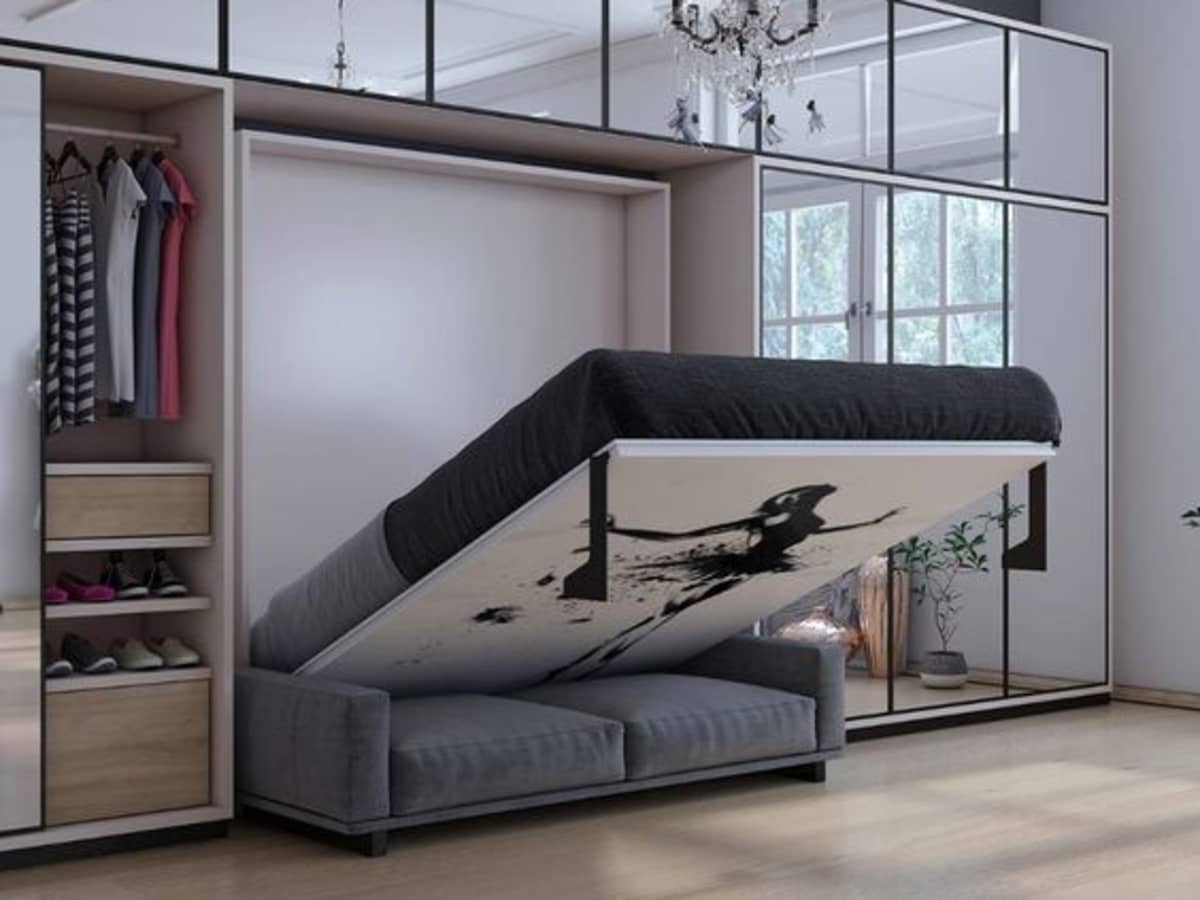 awesome murphy bed for small room