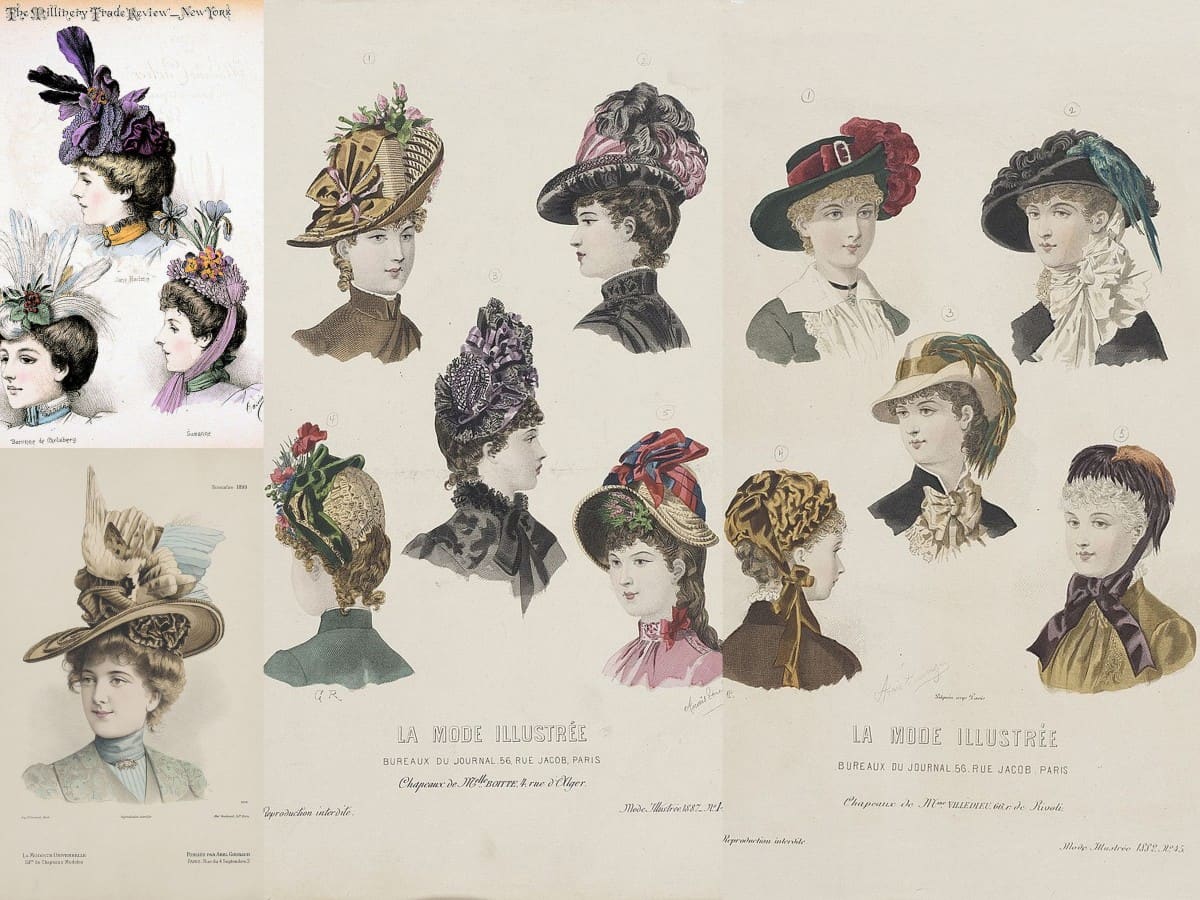 Womens Edwardian Hats History (Titanic Era)