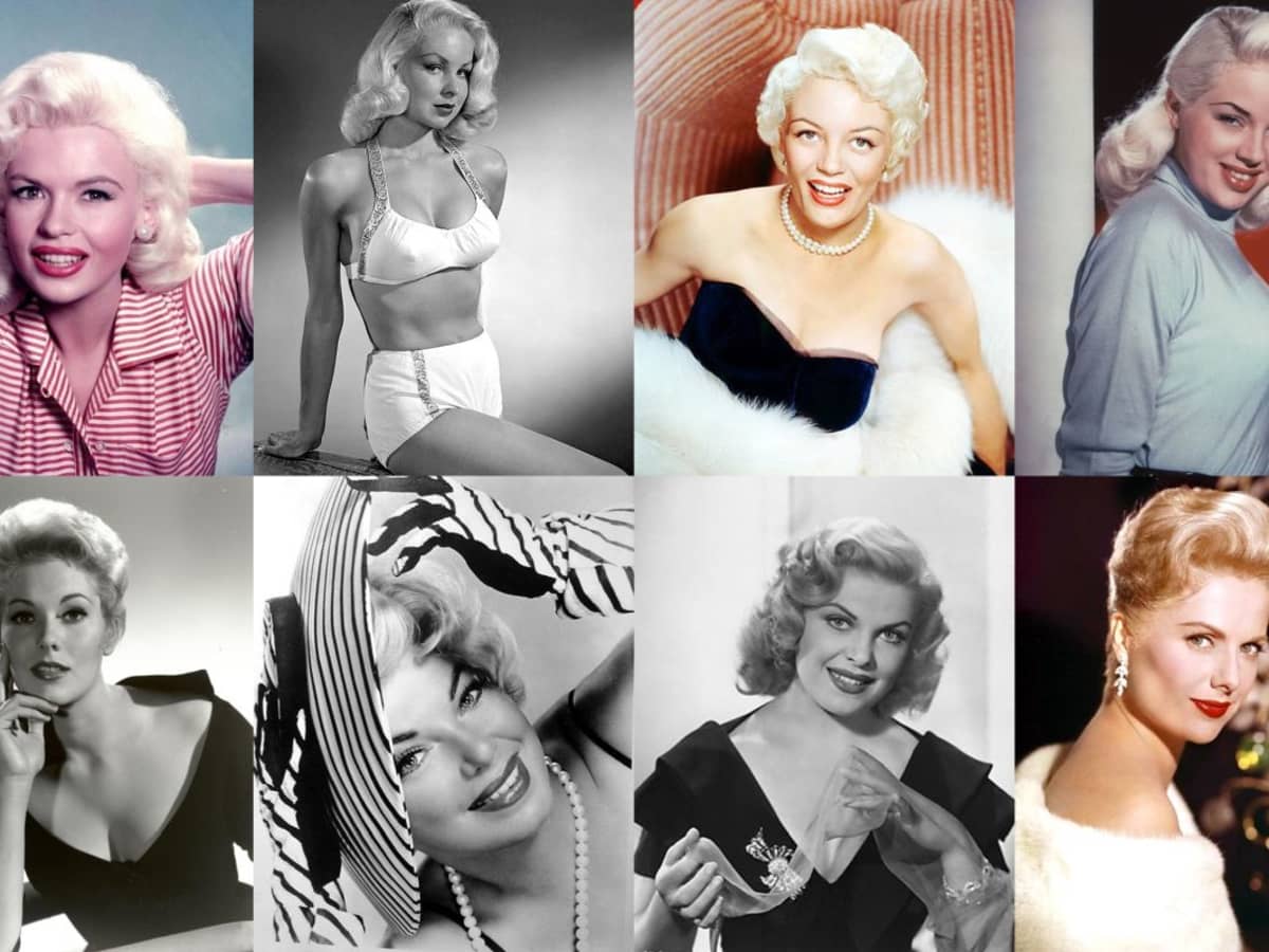 1950s Classic Hollywood Blonde Bombshells