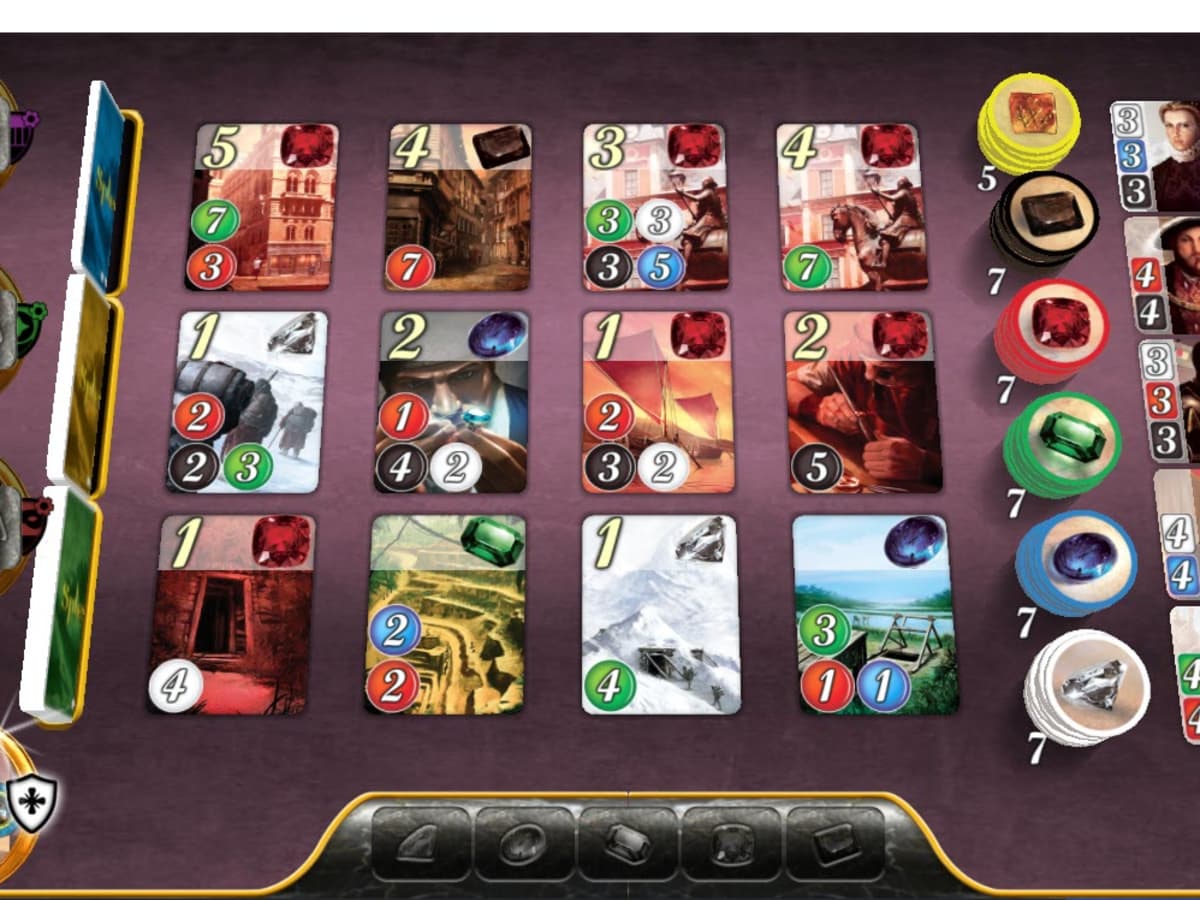 Splendor Strategy Board Game for Ages 10 and up, from Asmodee