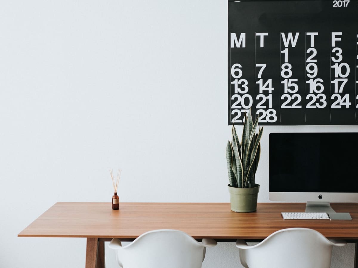 WORK FROM HOME DESK SET UP  aesthetic desk tour, productive