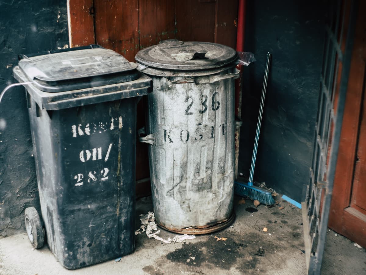 Is Metal or Plastic the Best Outdoor Garbage Can? - Dengarden