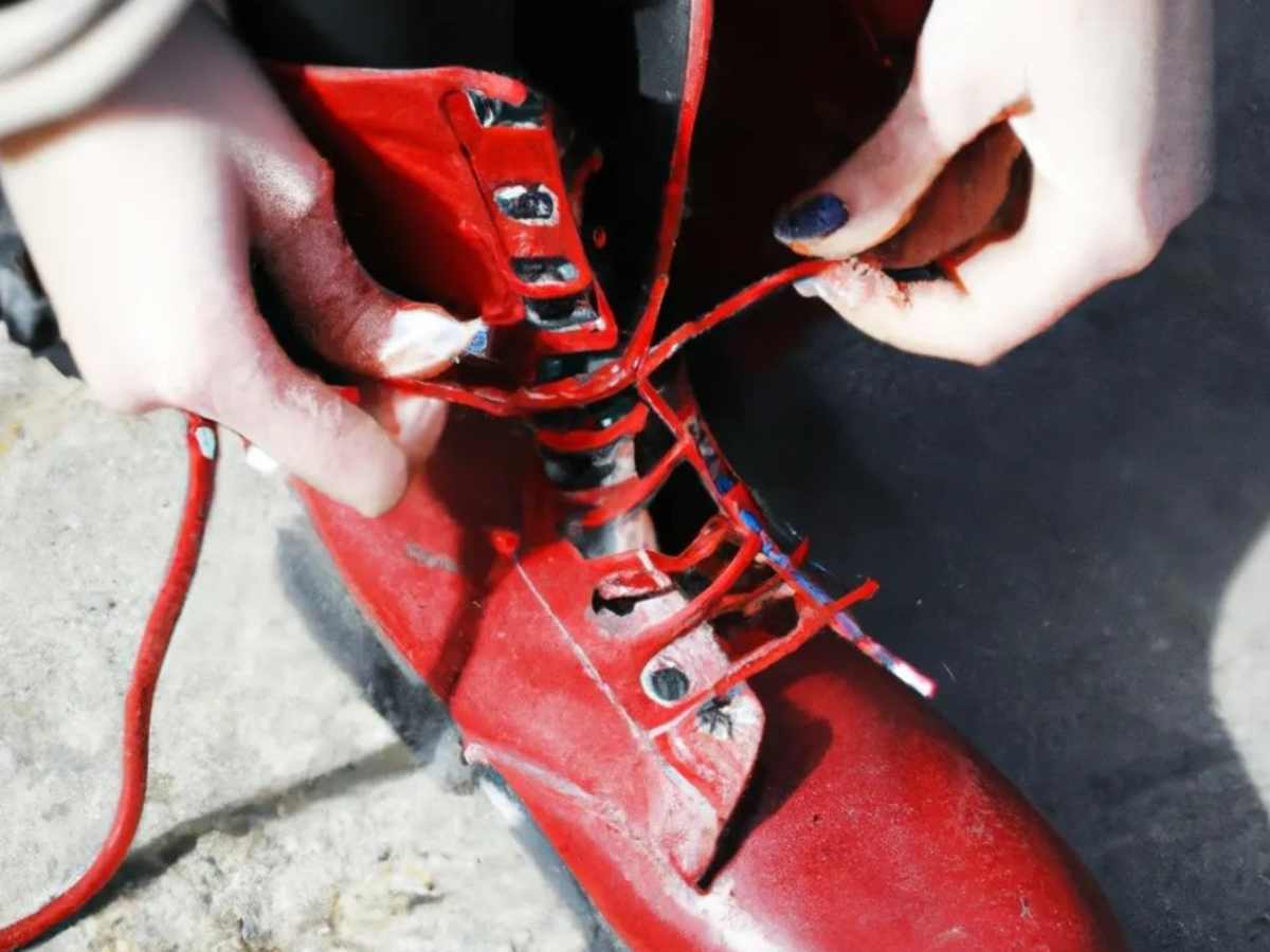 how to wear untied sneakers