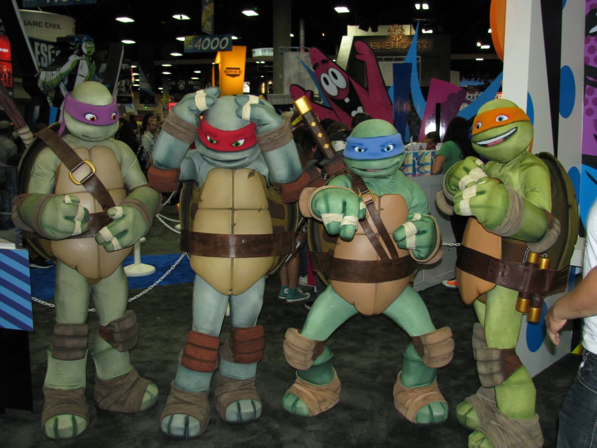 Teenage Mutant Ninja Turtles Leonardo Adult Size Costume Halloween for sale  online