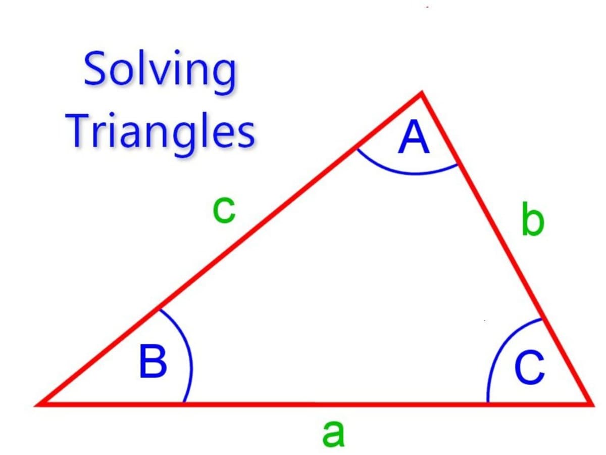 indvirkning blød Altid How to Calculate the Missing Sides and Angles of Triangles - Owlcation