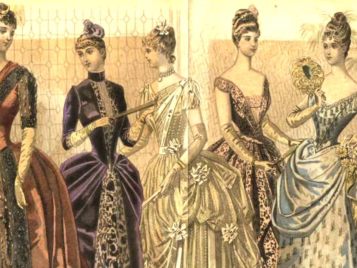 THE ULTIMATE FASHION HISTORY: The 1870s - 1890s 