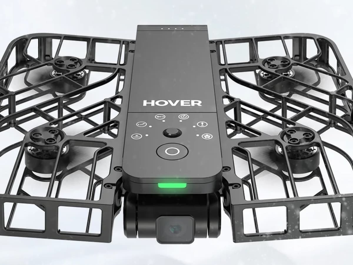 🚁 Prueba en exteriores de la cámara autónoma que vuela, HOVER Air X1.