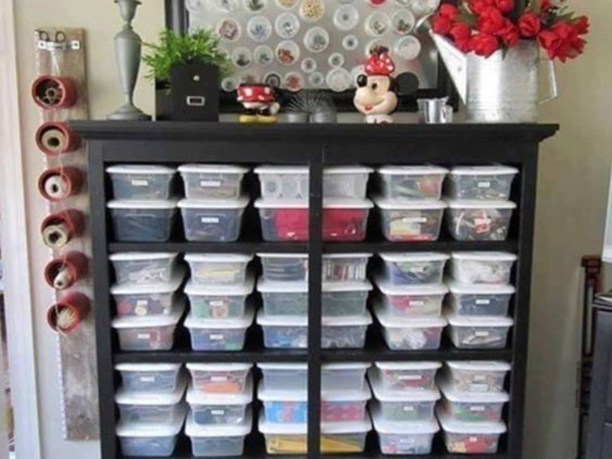 My Dining Room Craft Storage Solutions - HubPages